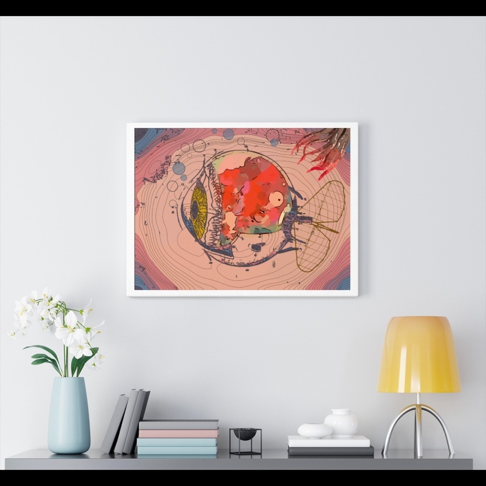 Bubble Eye - Abstract Wall Art